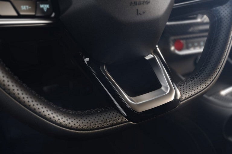 2024 Ford Mustang® model interior showing the flat-bottom steering wheel | Pohanka Ford of Salisbury in Salisbury MD