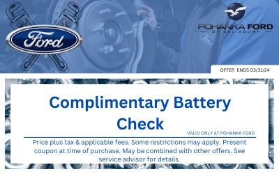 Complimentary Battery Check