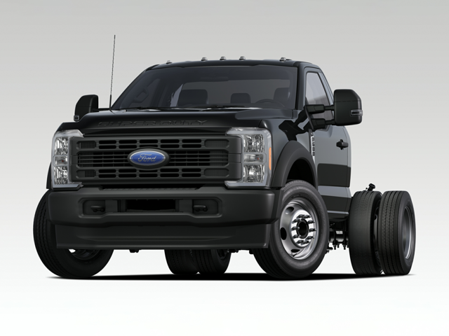 A black 2024 Ford F-650 SD