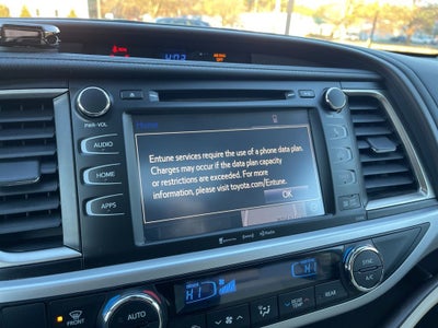 2019 Toyota Highlander XLE *** AWD PEARL WHITE LOCAL TRADE ***