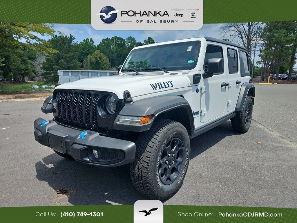 2023 Jeep Wrangler Willys 4xe *** ONE OWNER ** LOW MILES ***