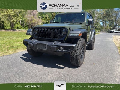 2024 Jeep Wrangler Willys *** ONE OWNER ** LOW MILES ***