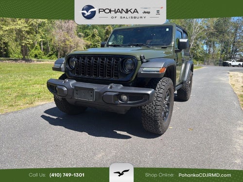 2024 Jeep Wrangler Willys *** ONE OWNER ** LOW MILES ***