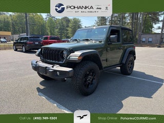 2024 Jeep Wrangler Willys *** ONE OWNER ** LOW MILES ***