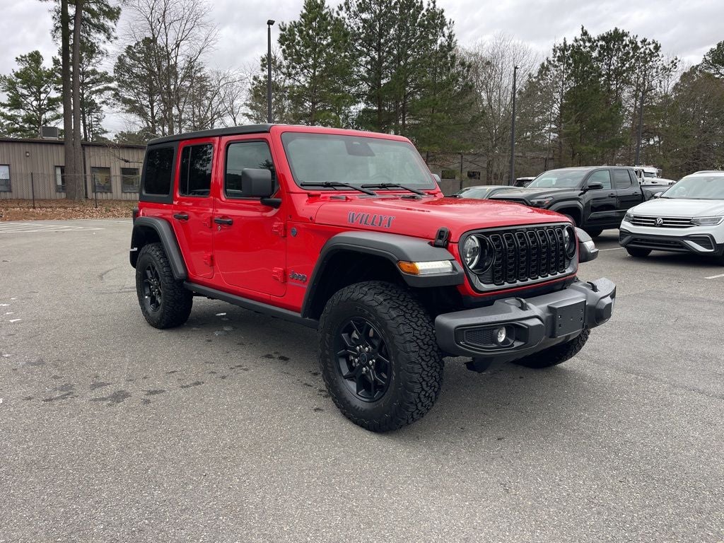 2025 Jeep Wrangler Willys 4xe **** ONE OWNER ****
