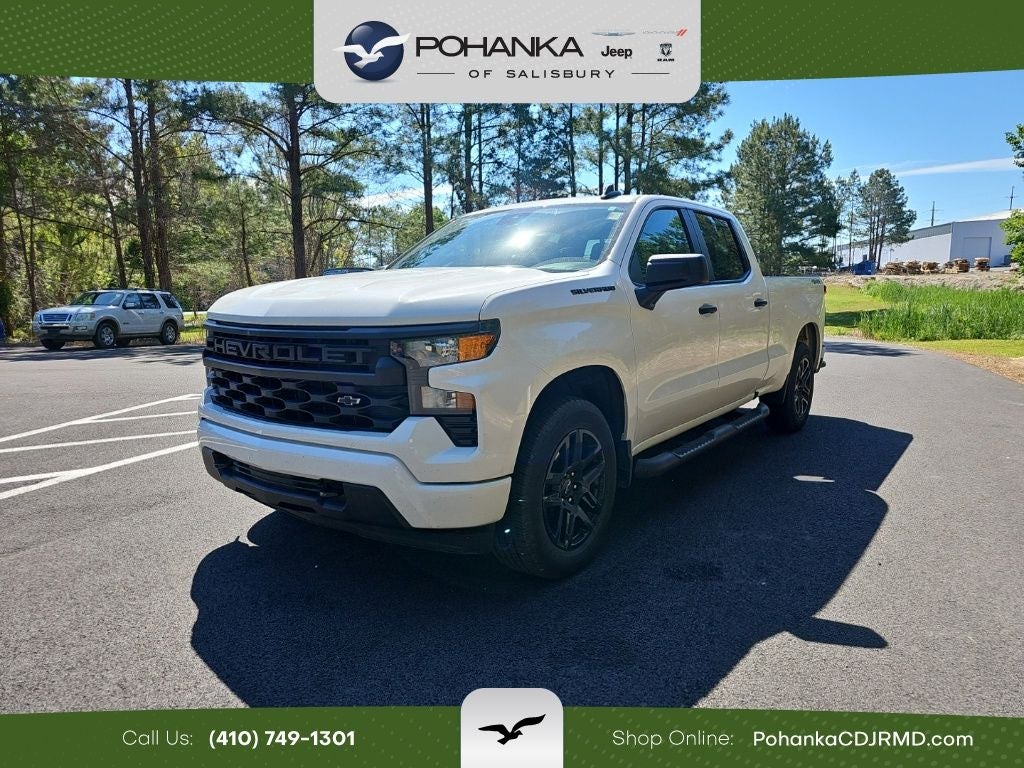 2024 Chevrolet Silverado 1500 Custom LOCAL ONE OWNER 4X4 CLEAN