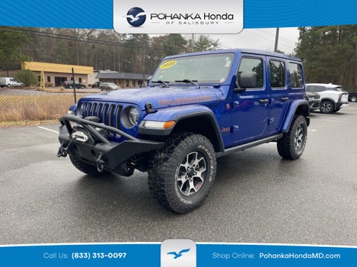 2020 Jeep Wrangler Unlimited Rubicon ** Pohanka Certified 10 YEAR/100,000 **