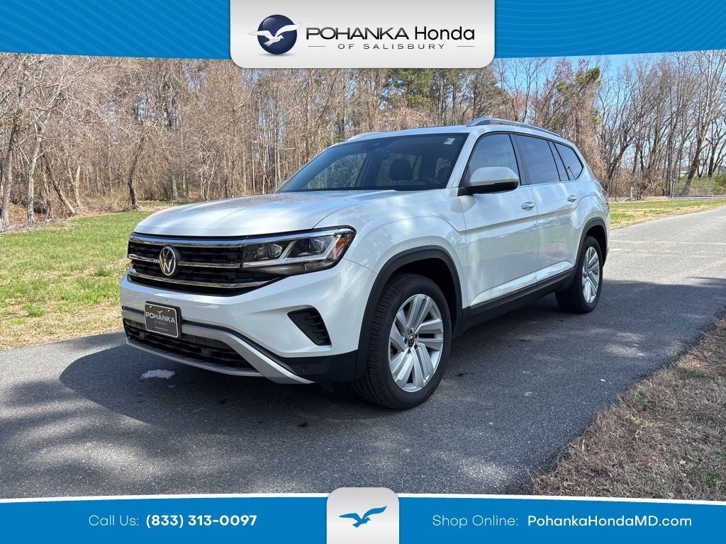 2021 Volkswagen Atlas SEL AWD ** Pohanka Certified 10 Year / 100,000 Miles *