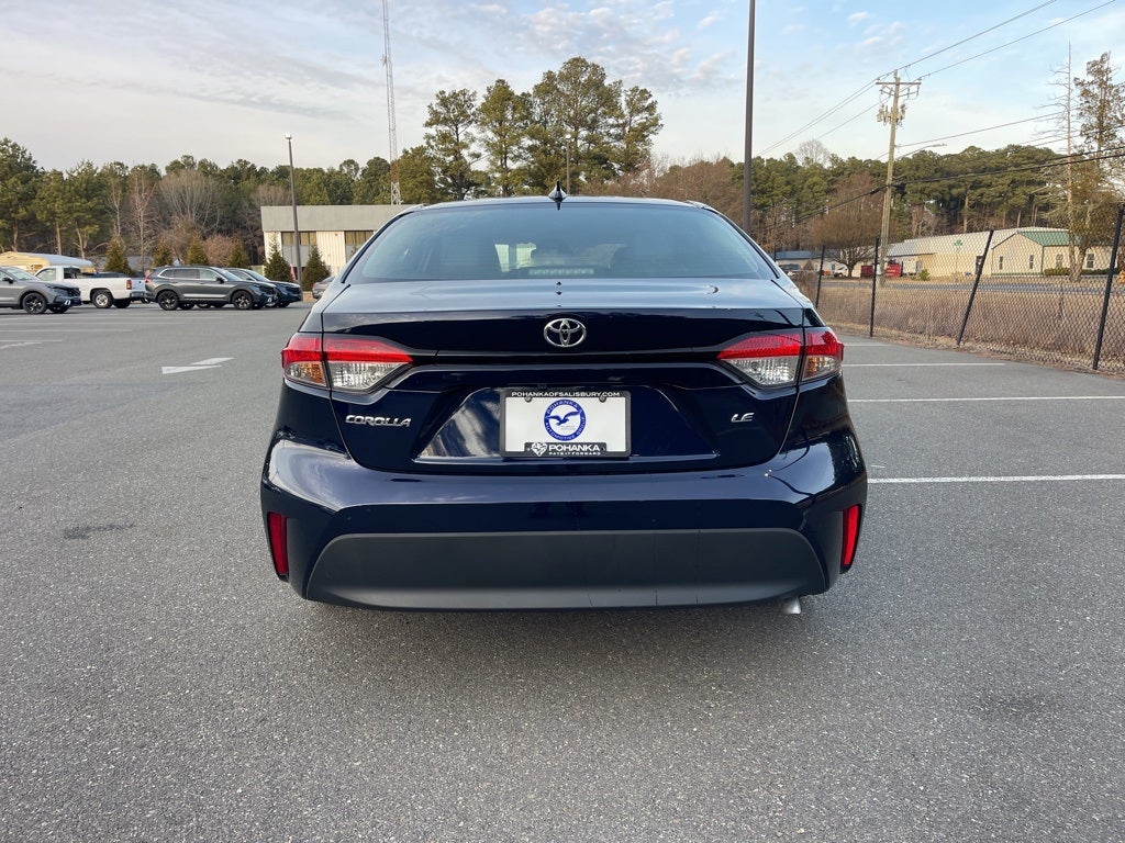 2025 Toyota Corolla LE **Pohanka Certified 10 YEAR/100,000**