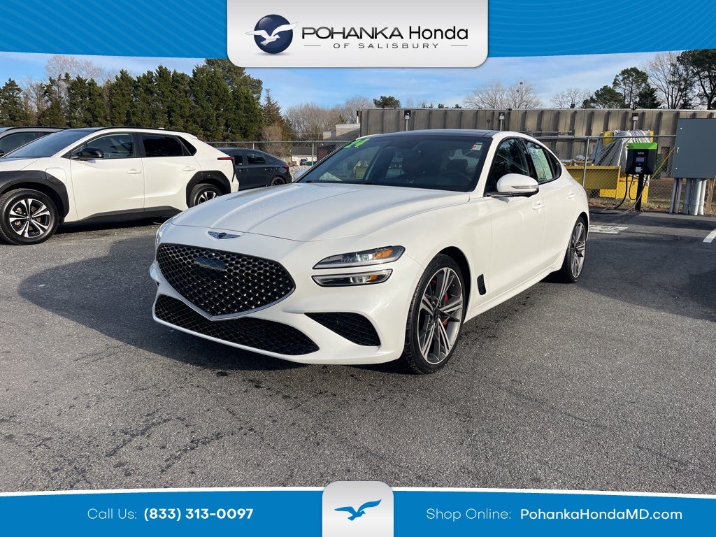 2024 Genesis G70 3.3T Sport Advanced ** Pohanka Certified 10 YEAR/100,000 **