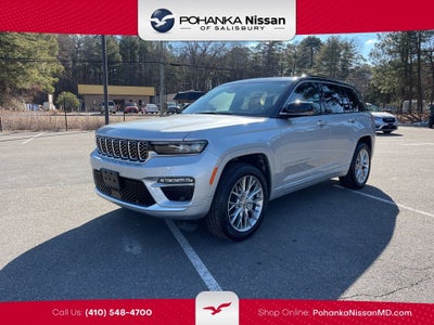 2025 Jeep Grand Cherokee Summit Pohanka Certified 6 Months / 6,000 Miles