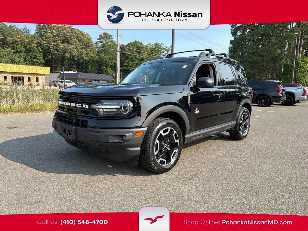 2023 Ford Bronco Sport Outer Banks Ethos Bal of Fact + 12/12 Cert
