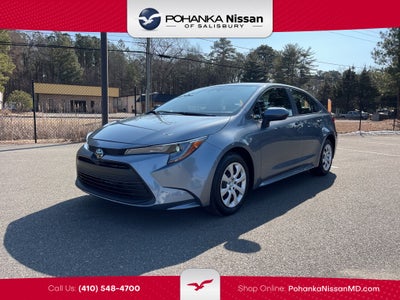 2025 Toyota Corolla LE Pohanka Certified 10YR 100K