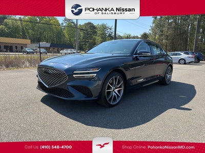 2025 Genesis G70 2.5T Ethos Bal of Fact + 12/12 Cert