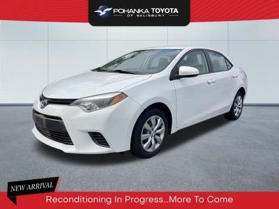2015 Toyota Corolla LE