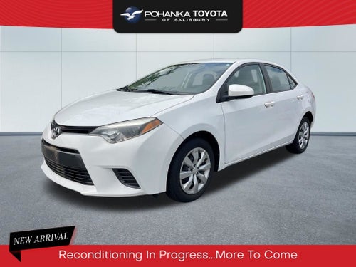 2015 Toyota Corolla LE