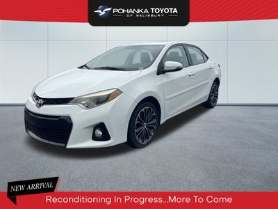 2015 Toyota Corolla S Plus