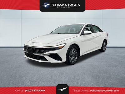 2024 Hyundai Elantra Hybrid Blue