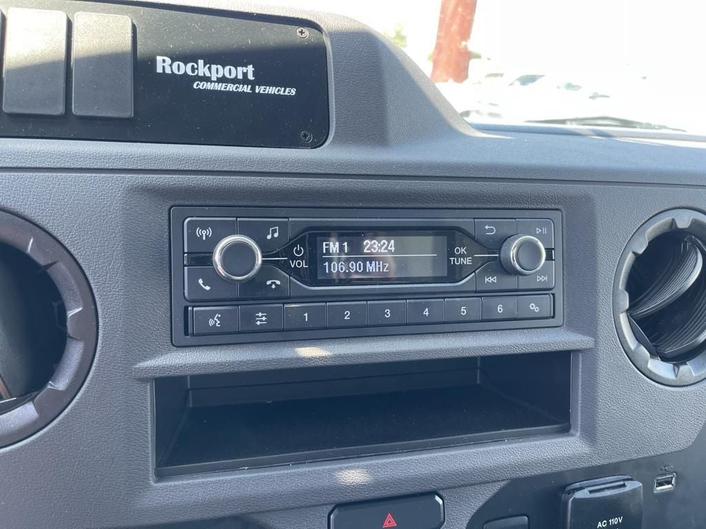 2025 Ford E-350SD Base 14' Box Truck w/ Ramp Cutaway