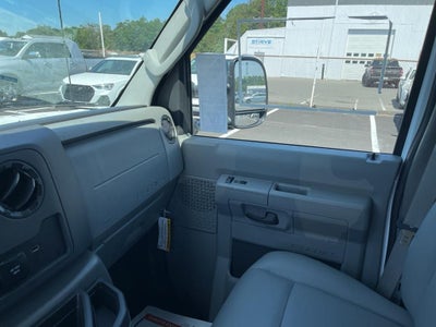 2025 Ford E-350SD Base 14' Box Truck w/ Ramp Cutaway