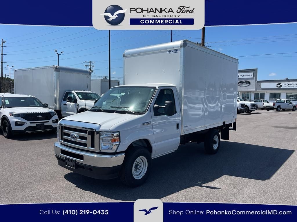2025 Ford E-350SD Base 12' Rockport Box Truck Cutaway