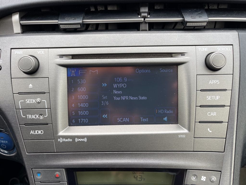 2012 Toyota Prius Plug-in 5dr HB (Natl)