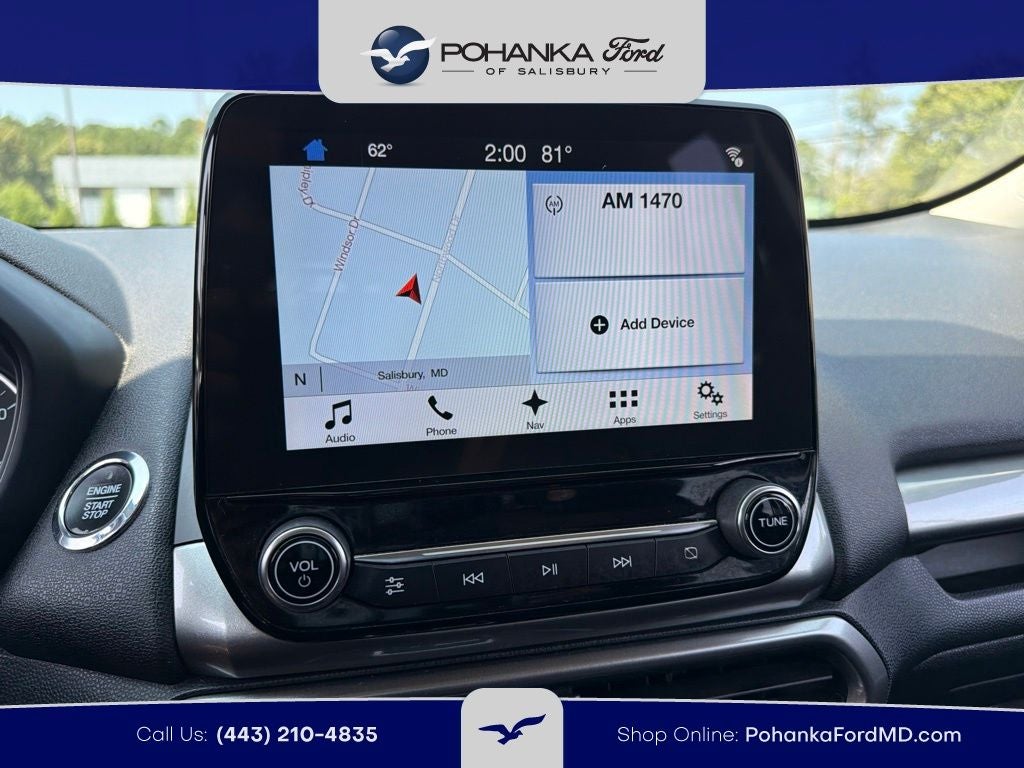 2018 Ford EcoSport SE