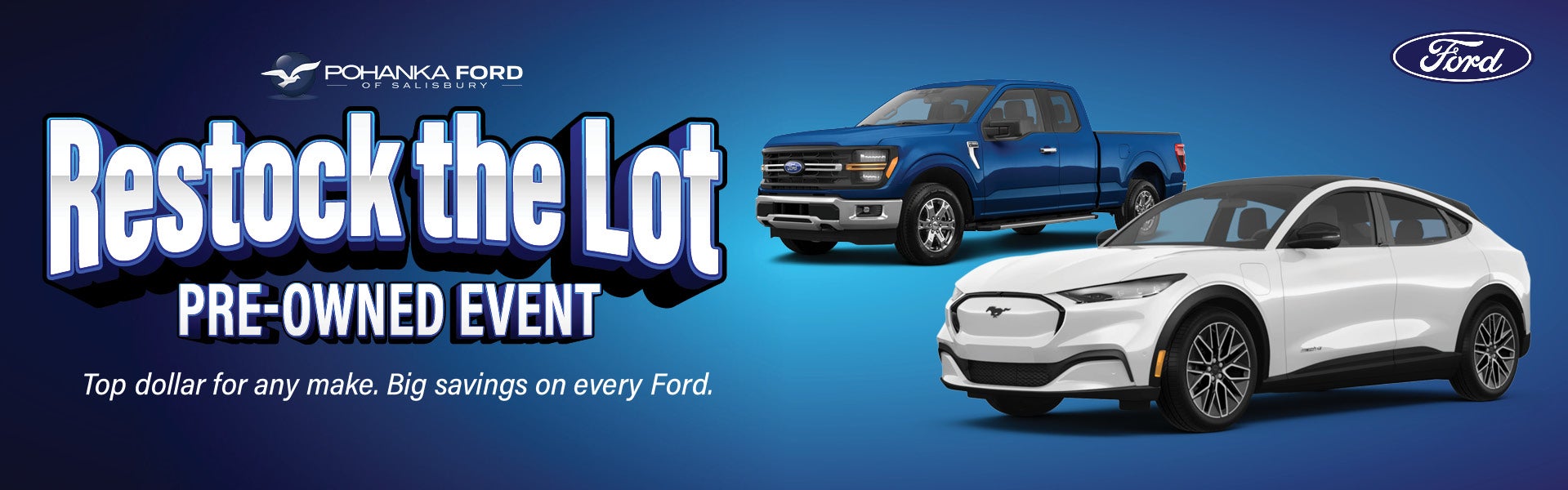 Restock the Lot Pre-Owned Event