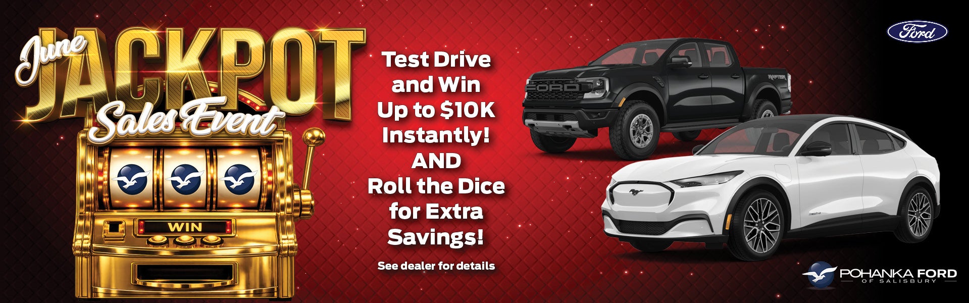 June Jackpot Sales Event
