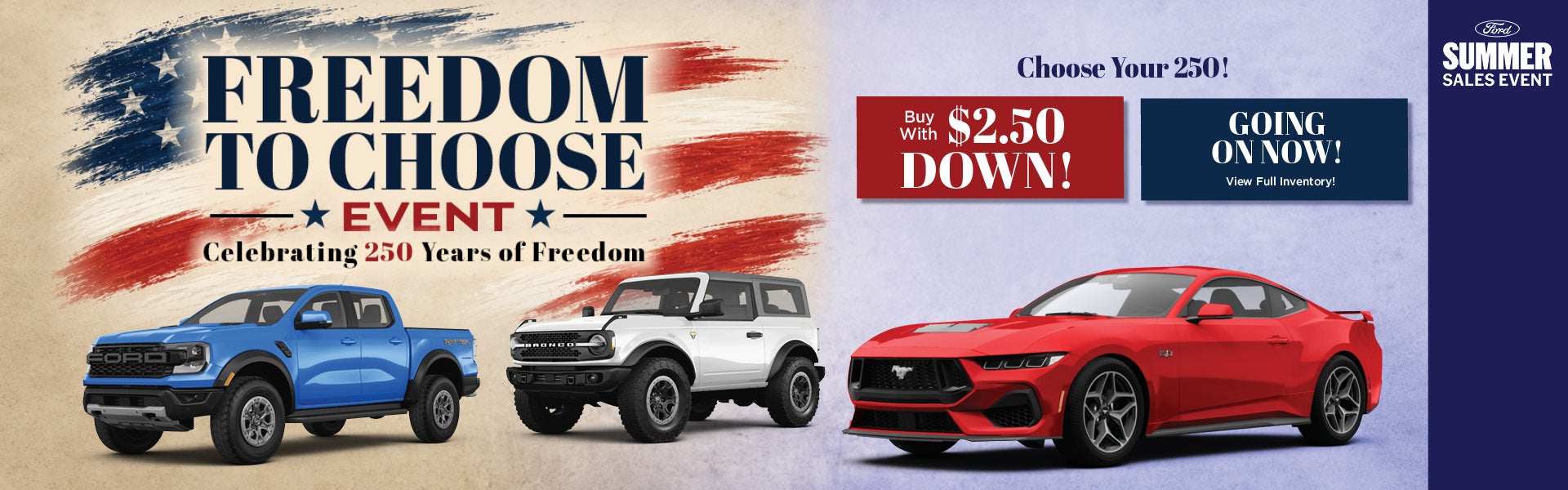Freedom to Choose Event!