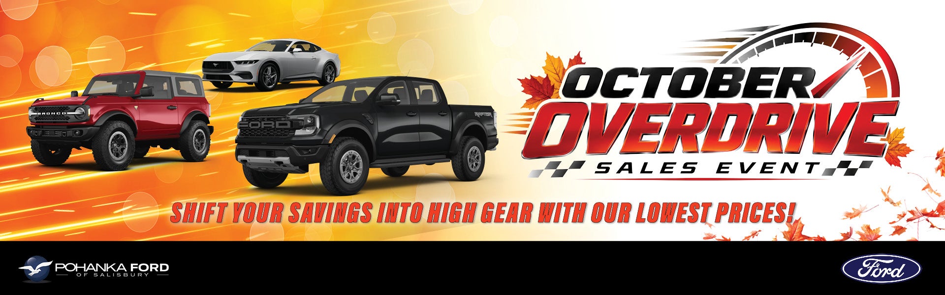 October Overdrive Sales Event