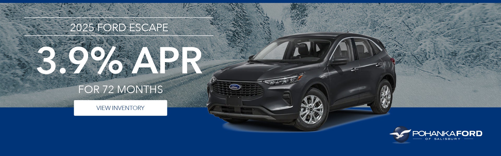 Ford Escape 3.9% APR