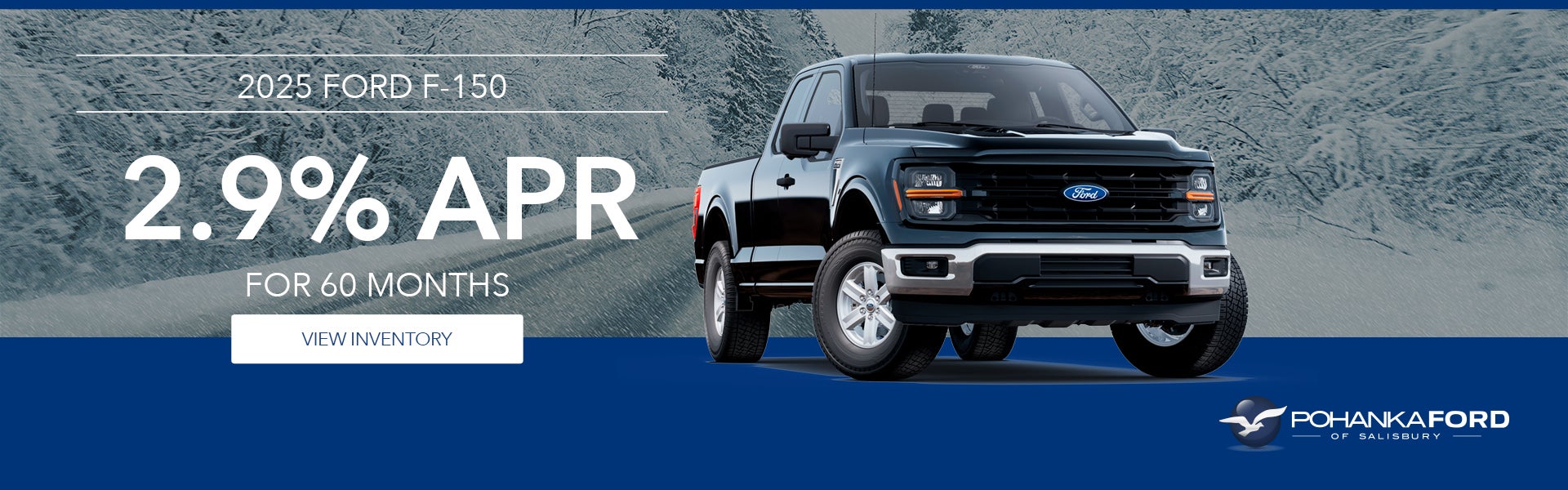2025 Ford F-150 2.9% APR