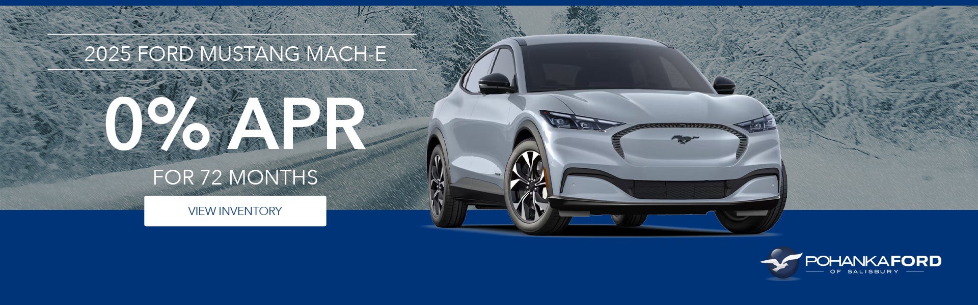 2025 Mustang Mach-E 0% APR