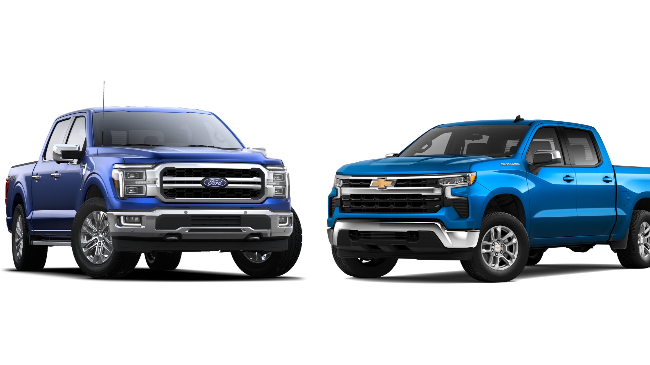 2024 Ford F-150 vs 2024 Chevy Silverado 1500