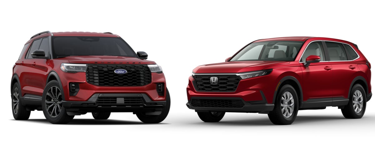 2025 Ford Explorer vs 2025 Honda CR-V